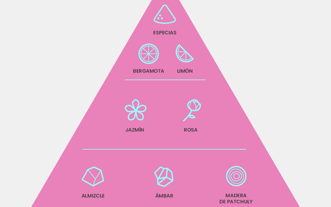 Para qué sirve una pirámide olfativa